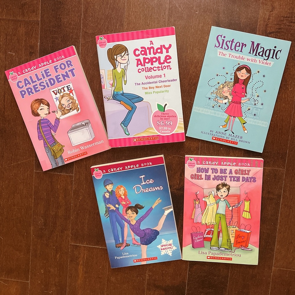 Lot of 6 Candy Apple stories+Sister Magic
